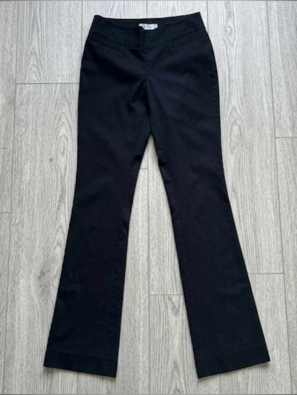 Ricki’s Women’s 4 Curve Control Pull On Bootcut Pants Black Workwear Trousers